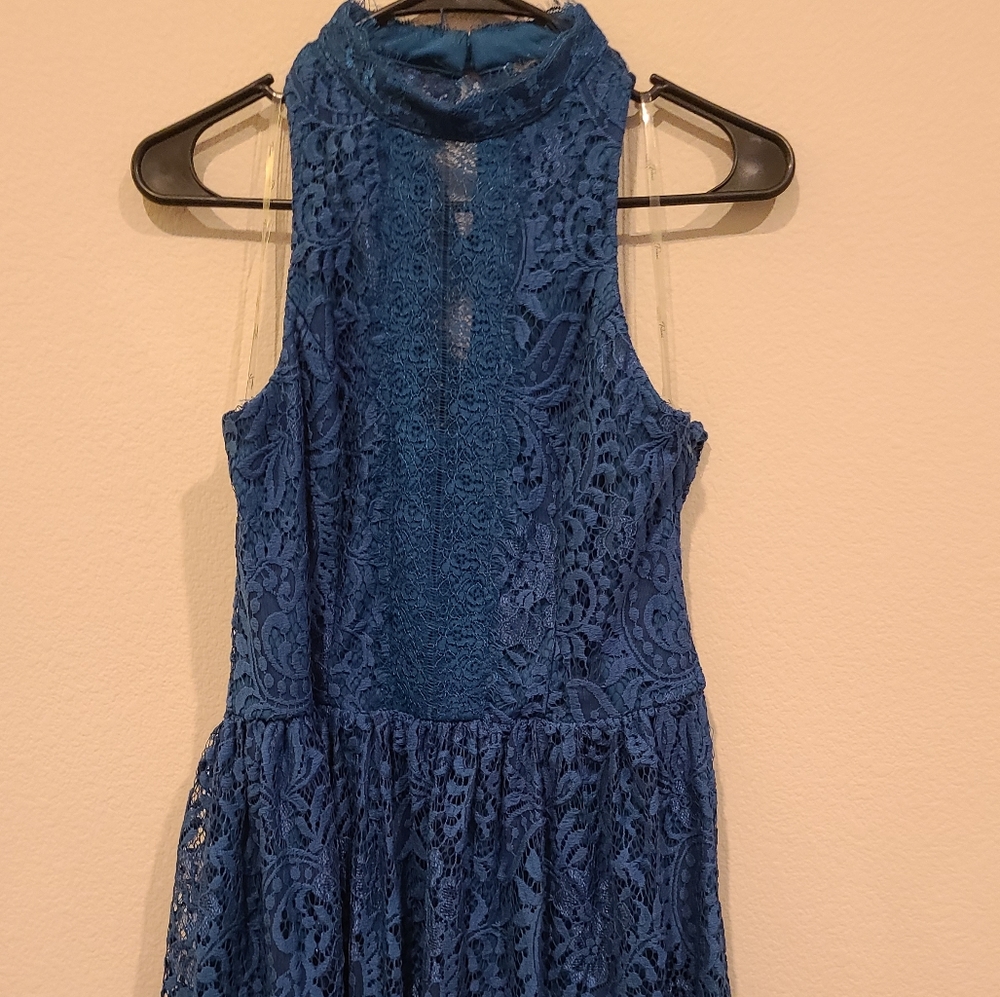 Blue Lace Dress